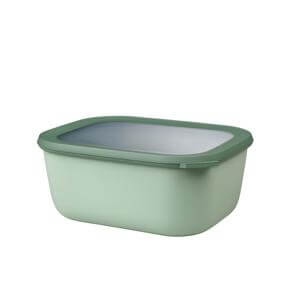 Mepal Cirqula Rectangular Multi Bowl 3000ml Nordic Sage